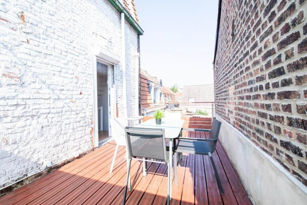Maison Cosy 4 Chambres, Terrasse, Garage Prive Croix Экстерьер фото