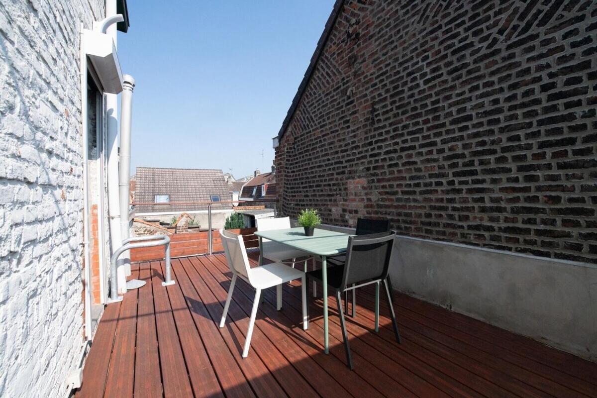 Maison Cosy 4 Chambres, Terrasse, Garage Prive Croix Экстерьер фото